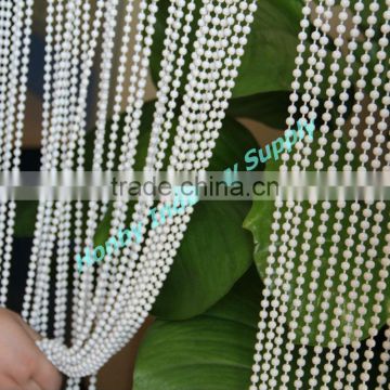 Custom Hanging Decorative 8mm White Ball Chain Curtain