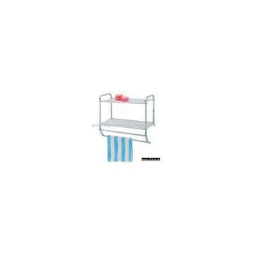 Bathroom Accessory / Bathroom Furniture - 2 Tier PP Wall Rack