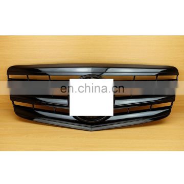 Gloss Piano Black Front Grill 07-09 for BENZ W211 E-Class E320 E350 (Facelift)
