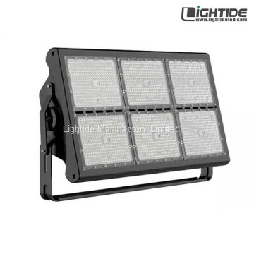 Lightide NEW Style Outdoor LED Stadium Flood lights 1500W & High mast led lights,  CREE LED & Meanwell for 5 yrs warranty