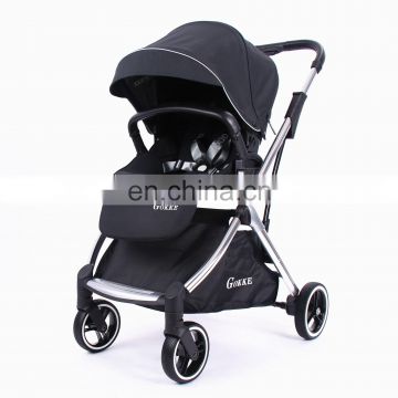 Wholesale 3 in 1 Luxury Newborn small folding reversible baby stroller