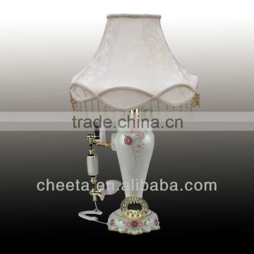 new decorative home telephone model with table lamp function