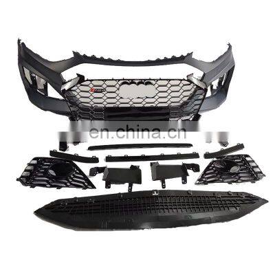 RS4 Original Car bumper for Audi A4 S4 Bodykit with grill for Audi A4 S4 Front bumper wirh grill for Audi A4 S4 2020 2021 2022