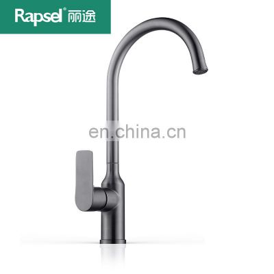 Gun Metal Kitchen Faucet Hot and Cold Stainless Steel  Sink Faucet Kitchen Mixer