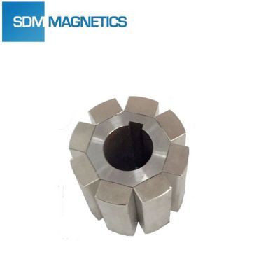Stable Supply Neodymium Motor Magnet with Rotor Customized Permanent Magnetic Generator Industrial Magnet Clay Moulding Magnet