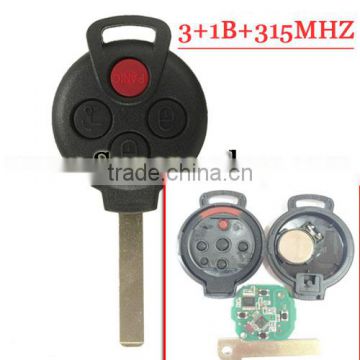 Best Quality 4 Button Smart Card key with 315MHZ fOR BENZ