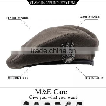 Guangzhou Guangjia Wholesale promotional custom durable military beret hats