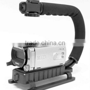 ET-DS01 ABS C Shape Video dslr camera DV Stabilizer Handle Mount Grip For DV Camcorder DSLR Camera Canon Panasonic