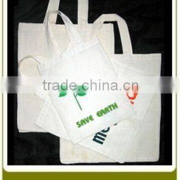 Shopping Bags Made of Organic Cotton Fabric