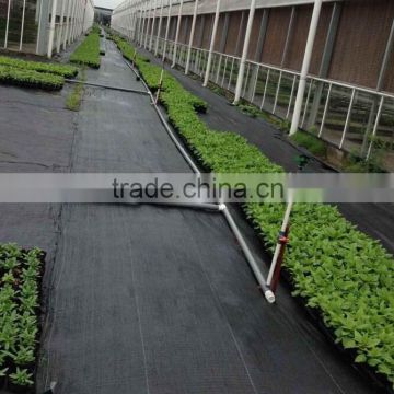 china leading agri plastic factory produce the good quality weed mate control soft textile fabric mat for outdoor garden