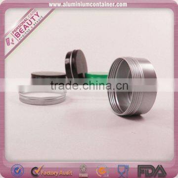 Round aluminum tin tea box