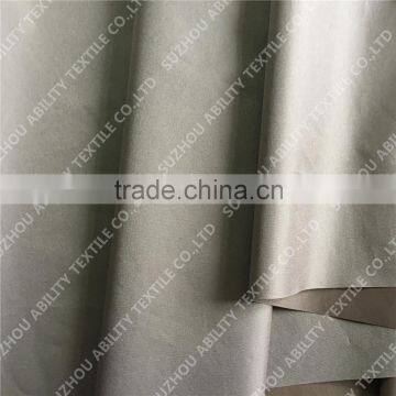 210T polyester pongee coated fabric/PU coated fabric/ raincoat fabric