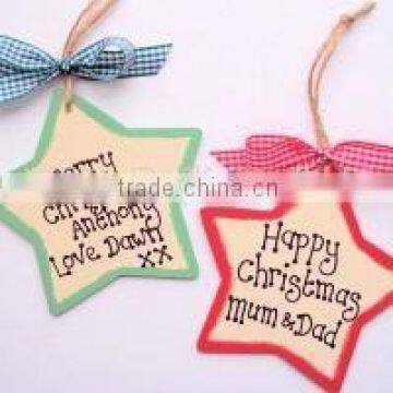 Christmas decoration/ornament(wooden crafts/wood gift/wood art in laser-cutting & engraving)