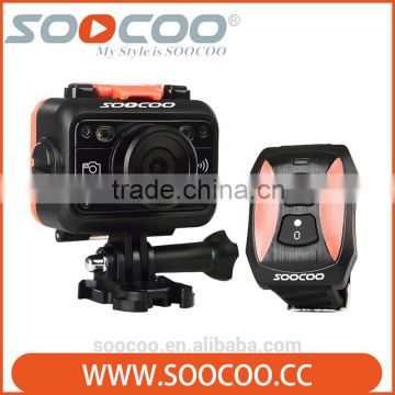 SOOCOO S70 sport wifi action camera 2K 30FPS Waterproof with Battery Charger + 32G Memory Card
