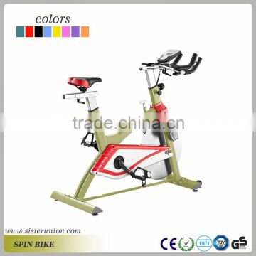 Home Fitness Cardio Weight Loss Machine Indoor Spin Bike with 15KGS Flywheel