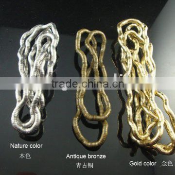 5mm thick snake necklace 90cm lengh