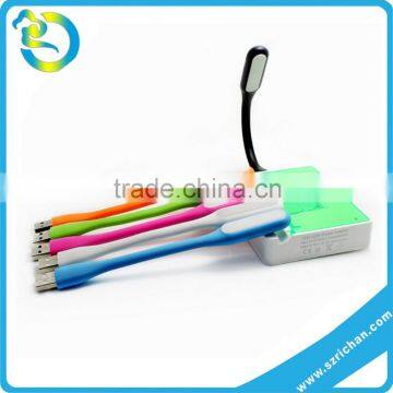 Wholesale Colorful Flexible Lamp Portable USB Led Light For Power Bank