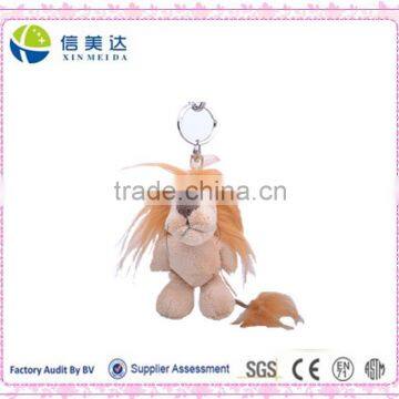 Plush Lion animal soft plush toy keychain