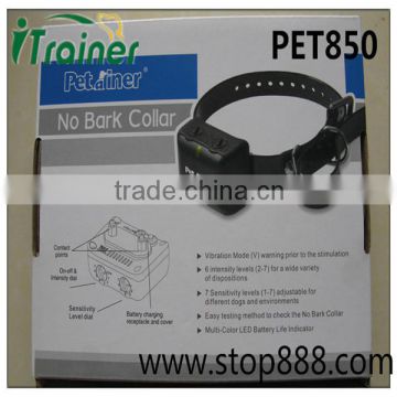 Hot!! anti-bark dog collar PET850 bark control collar