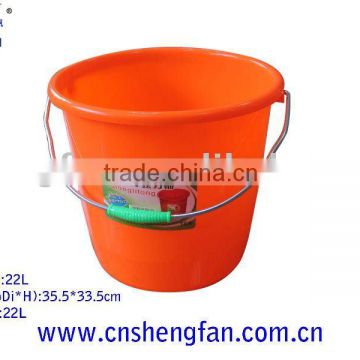 plastic thick bucket 22L