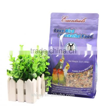 Stand Up Plastic Bag for Pets Food