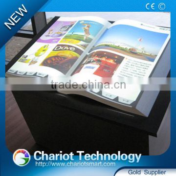 interactive ebook projector for advertising, exhibition, trade show