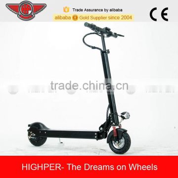 China factory 250W foldable 2 wheel electric scooters for adult with CE approval