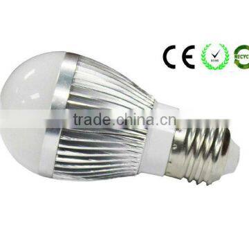 led bulb E27 3W light (CE ROHS) ADS-QPPW-3E27A