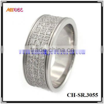 2014 hot sale womens stainless steel wedding rings