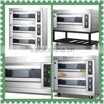 1 decks 2 trays gas deck bread baking oven