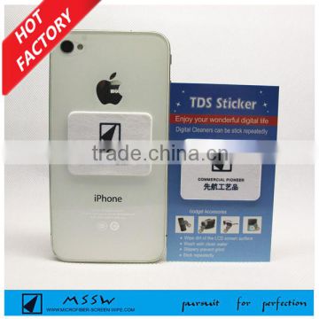 LCD screen cleaner stickers