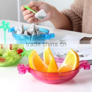 colorful plastic serving dish food bowl eco friendly