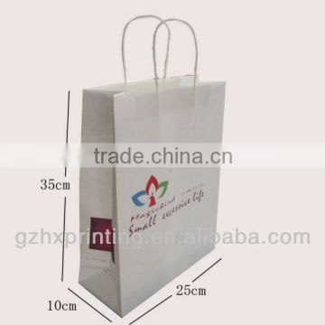 2015 Hot Sale Kraft Paper Bag With Twist Handle