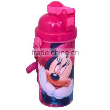 2015 New Color Printing plastic bottles water bottles