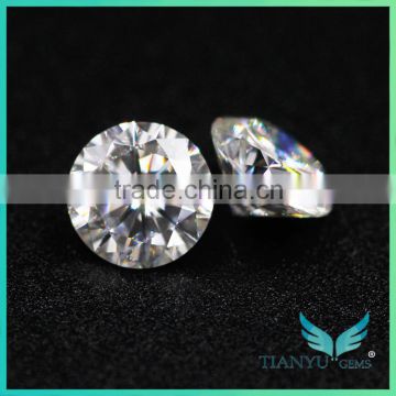 artificial diamonds moissanite 0.7mm-15mm D E F G H color round andfancy moissanite uk retailers