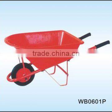 High Quality Eco-Friendly Kids Wheelbarrow with Poly Tray WB0601P