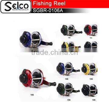 Weihai factory wholesale High quality cheap ice fishing reel, plastic spool