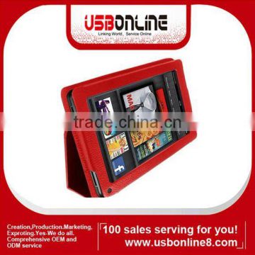 Leather Case Cover For Amazon Kindle Fire 7' Tablet