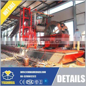 china traditional bucket chain dredgers for sale and new condition diesel engine dredger