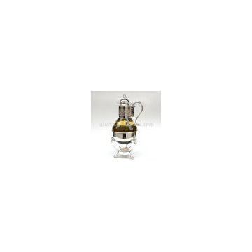 Sell Ten-Cup Silver Plated Coffee Carafe with Candle Warmer