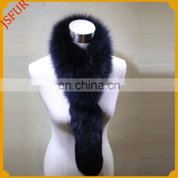 Hot sale 2016 winter soft real fox fur fashionable wholesale scarf