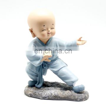 China style little cute kongfu monk action figure