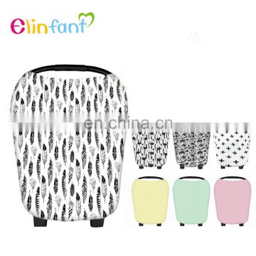 Amazon hot-selling nursing cover Multi-Use Stretchy 4 in 1 baby car seat cover