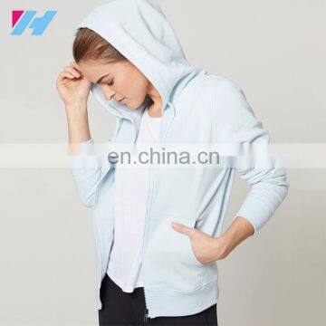 Women fitness zipper tops casual long sleeve hoodies jackets