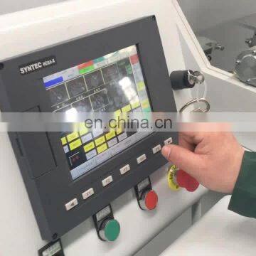 DMCC3H-1200 aluminium profile CNC drilling and milling machine in factory