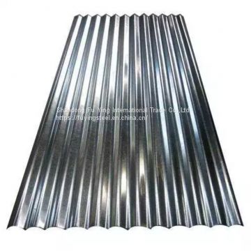 BWG34X 800mm galvanized  corrugated  steel   sheet