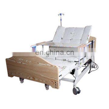 MY-R005A hospital furniture series manufacturer metal or ABS headboard 5 function hospital bed electric medical beds