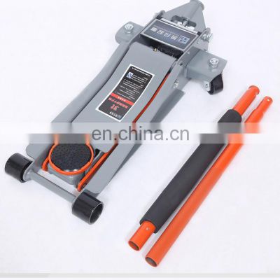 Red or blue color  Black Rubber Slotted used for car lift  Steel Racing 3 ton capacity  Hydraulic Low Profile  floor Jack