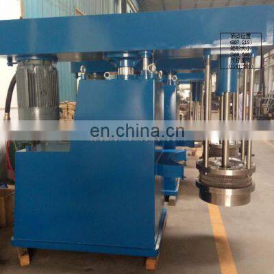 China factory low price 100/200/500 Liters capacity hydraulic lifting high speed basket bead mill for paint,ink,pigment,dyes