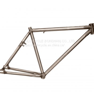 CR-MO fixed gear bicycle frame OEM supplier Cromoly steel bicycle frame